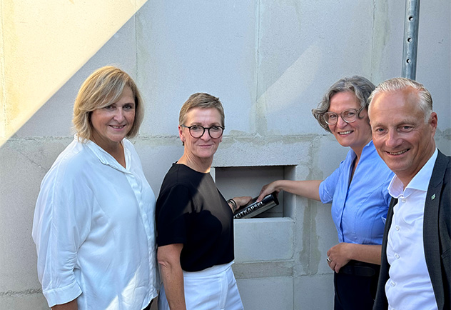 Erfolgreiche Grundsteinlegung für das Solarquartier Lohberg